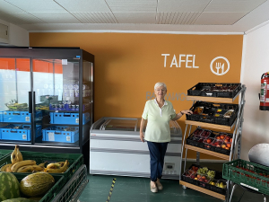 Die Realschule unterstützt weiterhin den Tafelladen im Ort!