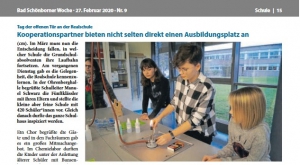 Tag der offenen Tür an der Realschule