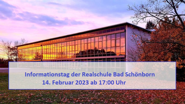 Informationstag der Realschule Bad Schönborn