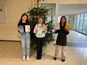 Ilona Dickgießer aus der Klasse 6b gewinnt den diesjährigen Vorlesewettbewerb