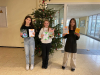 Ilona Dickgießer aus der Klasse 6b gewinnt den diesjährigen Vorlesewettbewerb
