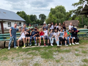 Die Klasse 6a besucht den Tierpark in Mingolsheim