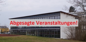 Abgesagte Veranstaltungen