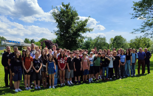 Gegenbesuch der elsässischen Partnerschule aus Niederbronn-les-Bains an der Realschule Bad Schönborn