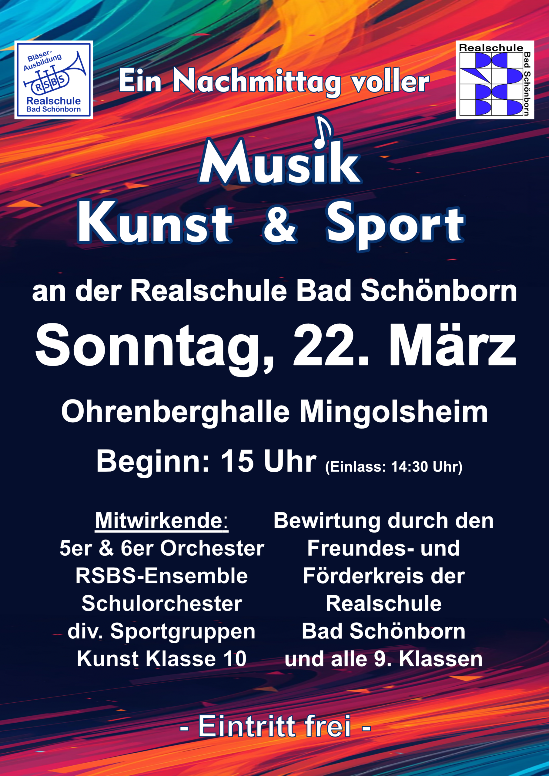 Du betrachtest gerade Save the Date: Ein Nachmittag voller Musik, Kunst & Sport an der Realschule Bad Schönborn
