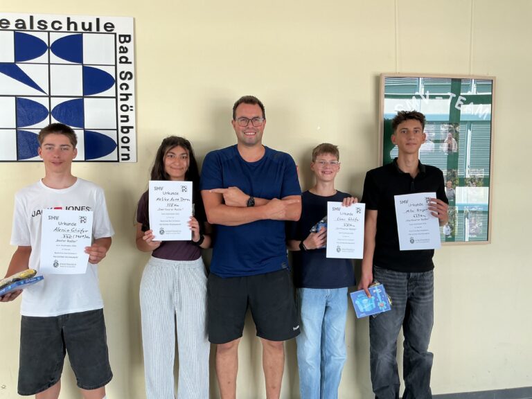 Mehr über den Artikel erfahren Realschule Bad Schönborn radelt auf Platz 3 – Auszeichnung für die fleißigsten Teilnehmer